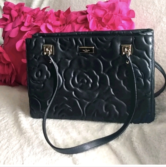 kate spade Handbags - ♠️⭐RARE NWT Kate Spade ♠️ Floral Sedgwick Purse With Dustbag Quilted